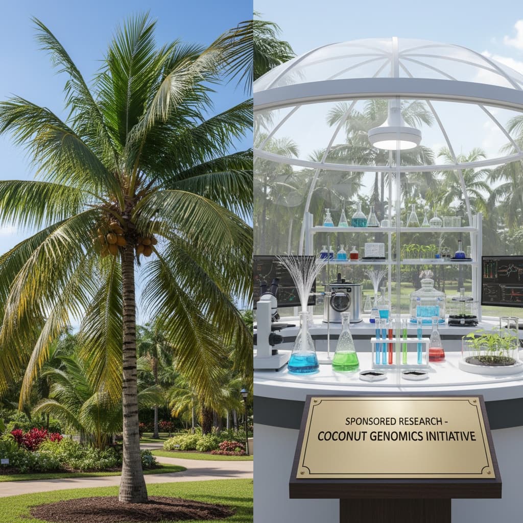 Coconut Rhinoceros Beetle threat research and ongoing conservation efforts funded by sponsors